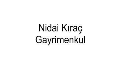 Nidai Kıraç Gayrimenkul EDİRNE